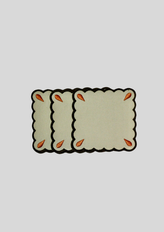 Dessous de verre marroné