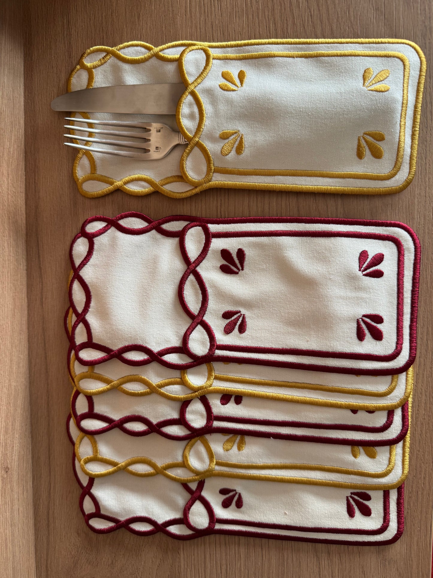 Lot de 6 range-couverts