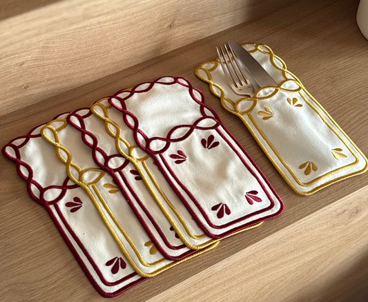 Lot de 6 range-couverts